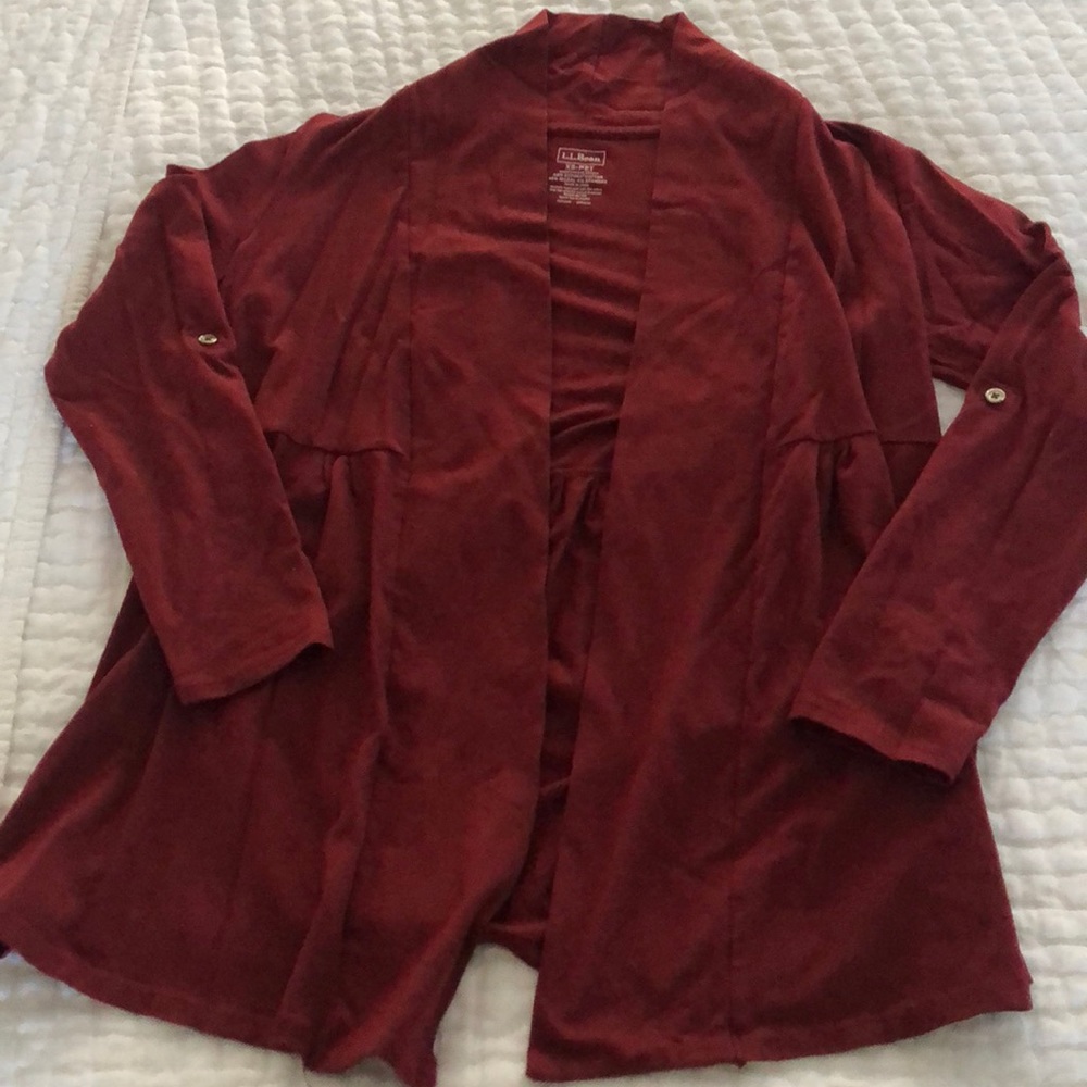 LL Bean cardigan